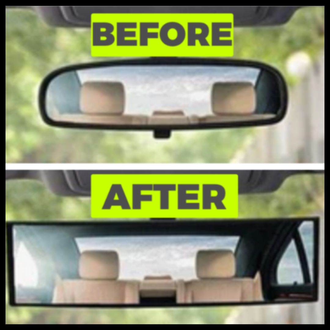 The CarCan Best Extra Wide-angle Mirror for Car