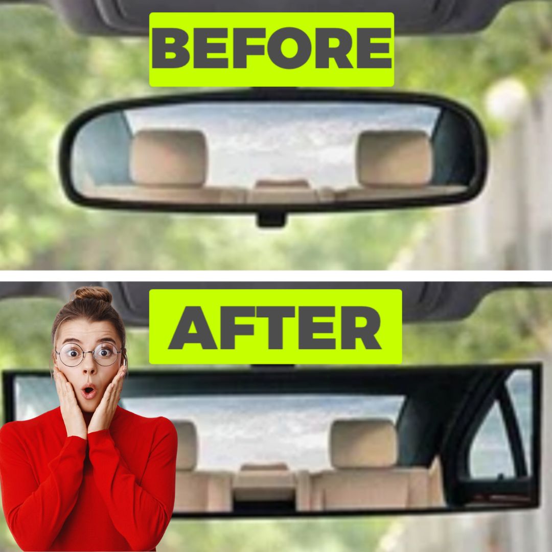 The CarCan Best Extra Wide-angle Mirror for Car