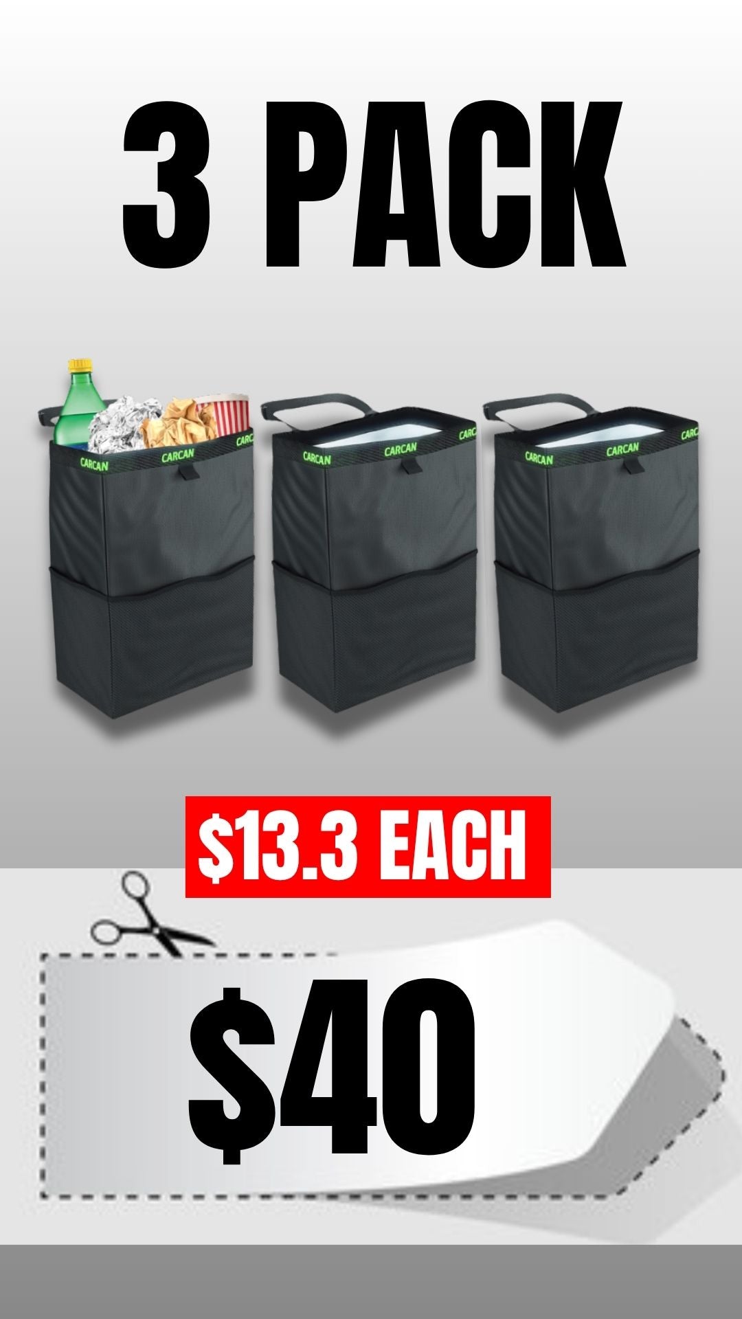 CarCan (3 Pack)