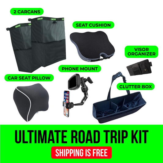 Kit de viagem de carro definitivo