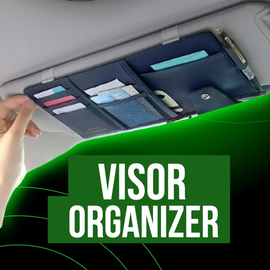 EL ORGANIZADOR DE VISERA DEL COCHE