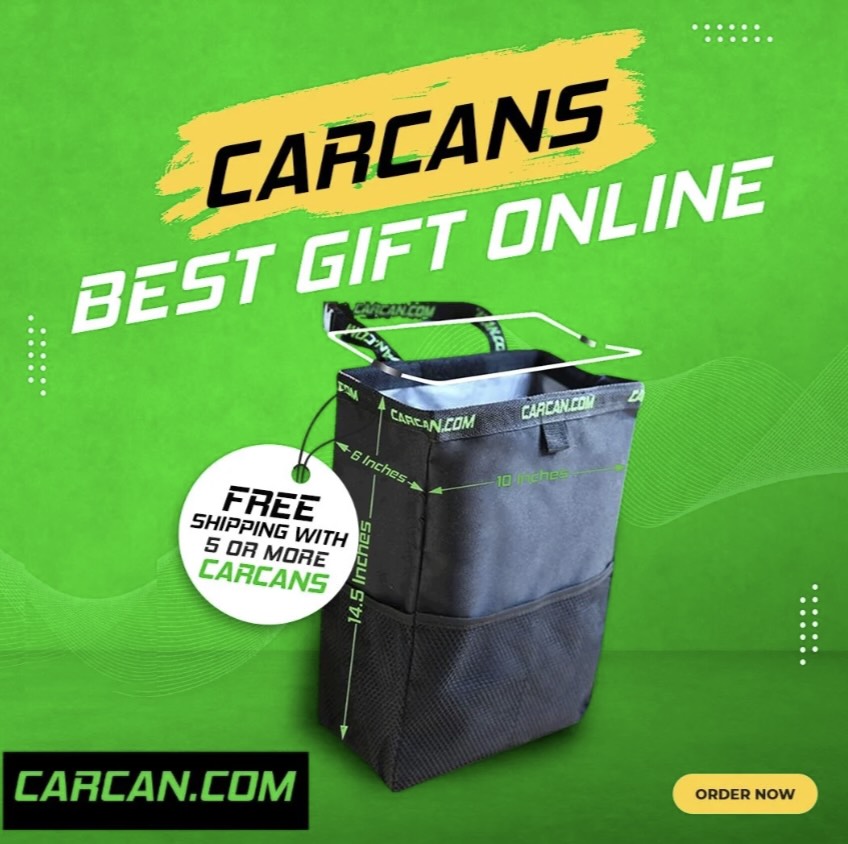 3 Pack CarCan